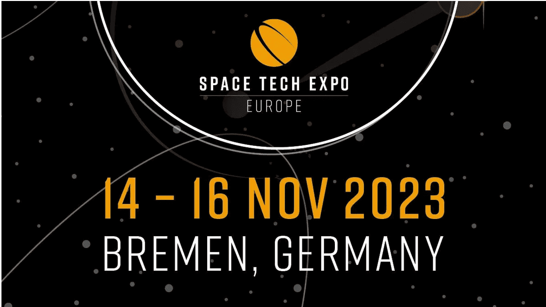 Annonce de l'evenement Space Tech Expo Europe 2023