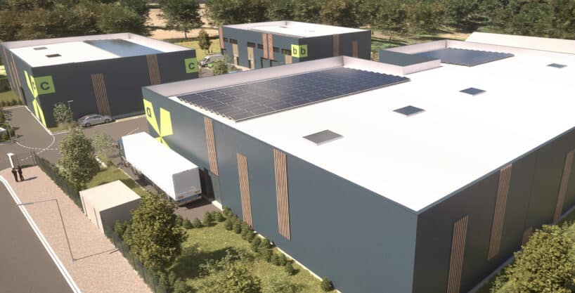 bâtiment d'activité neuf à louer