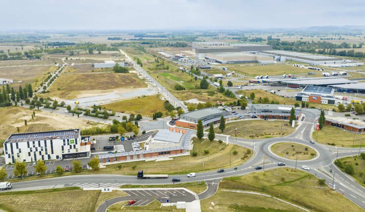 Zone d'activités à Castelnaudary